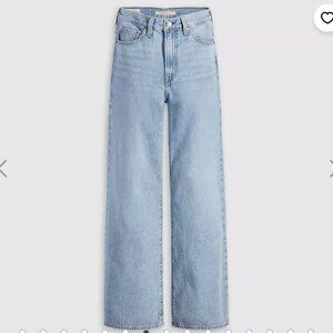 NWT Levi's Ribcage Wide Leg - Light Wash